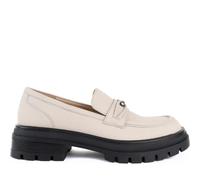 Beige Elegant Closed Loafers - female - Santino Milano - Loafers - Beige - 7 UK - Shoes 7 UK