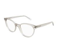 Beige Eyewear Frames SL 589- unisex- Saint Laurent- Glasses- Beige- 52 MM- Accessories 52 MM