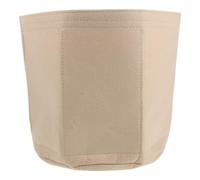 Beige Felt Purse Organizer Insert with Multiple Compartments, round Travel-friendly Makeup Bag Liner for Daily Use and Stylish Handbag Organization