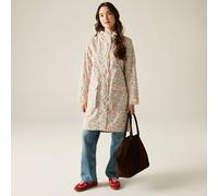 Regatta Womens Cath Kidston Long Waterproof Jacket - Cream Harmony Ditsy - 14