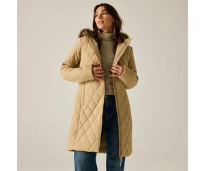 Beige female 14 Regatta Women's Fionne Quilted Jacket Beige, Size: 14