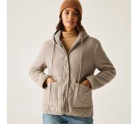Beige female 16 Regatta Women's Mikayla Quilted Jacket Beige, Size: 16