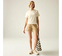 Regatta Women's Pemma Casual Chino Shorts in Beige | Size: 16 Regatta Beige 16