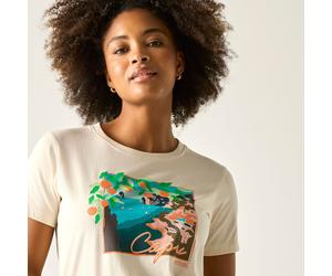 Beige female 22 Regatta Women's Filandra VX T-Shirt Beige, Size: 22