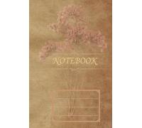 Beige Floral Serenity Notebook: This beautifully lined notebook features faded, dried flower shadows. 5.5 x 8.5 inches, 100 pages for writing. ... perfect for anyone who loves to write.