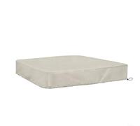 Beige Garden Sandpit Cover 190T 120x120cm Dust for proof Beige(120 * 120 * 20cm)