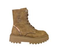 Beige Geo Classic Leather Ankle Boots - female - Alviero Martini 1a Classe - Lace-up Boots - Beige - 4 UK - Shoes 4 UK