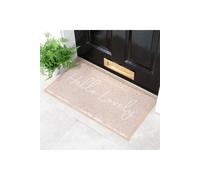 Artsy Doormats Beige Hello Lovely Doormat (70 X 40Cm)