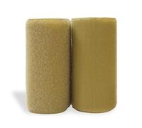Beige Hook and Loop Tape 4 inch Sew On Tape Non-Adhesive Hook and Loop Tan Tape 1 Yard Length Fastener Tape Nylon Hook Loop Fabric Tape for Military Gear Uniform Clothes Bags Shoes DIY Crafts