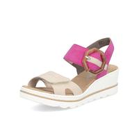 Beige Hook & Loop Sandals for Women | Rieker Beige 39