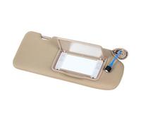 Beige Inner Sun Visor Compatible For Honda CRV 2017 2018 20192020 2021 2022 Car Panel Sunvisor With Light Makeup Mirror Sunscreen Shade(Right)