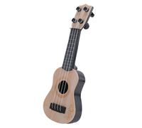 Beige Kids Classical Ukulele Guitar Toy Early Education Small Party Supplies Adjustable
