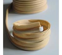 Beige Large flanged 7mm Insert Piping Cord Poly Cotton bias Cut - Sold by The Metre - Many Colours