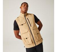 Beige male M Regatta Men's Anti-insect Light Pack Away Gilet Beige, Size: M
