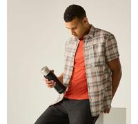 Regatta Men's Anti-Insect Travel Light Short Sleeved Shirt in Stone | Size: Small Regatta Stone S