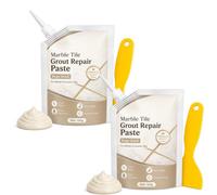 Beige Marble Tile Grout Repair Paste, 100g Tile Grout Repair Paste (2PCS)