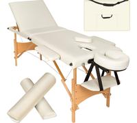 Massage set treatment table removable headrest armrests bolster cushions