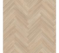 Beige Modern Parquet Effect Anti-Slip Vinyl Flooring For Home, Shops, Offices, 4.0mm Thick Vinyl Sheet-3M(9'9") X 3M(9'9")-9M²
