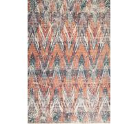 Beige Multi-Colour Abstract Soft Chenille Washable Living Room Area Rug Kukoon Beige 120cm x 170cm