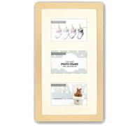 Beige Multi Photo Frame 6x4 - 3 Photos