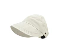(Beige, One size) Child Ponytail Baseball Caps 2-8 Year Girls Sun Visor Hat Travel Outdoor Empty Top Sunhat for Daily Wear & Parties Beige