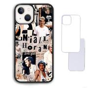 Beige Photo Collage Y2K Harry Niall Styles Horan One 1D Direction Custom Compatible With iPhone 6 7 8 SE 2020 X XR XS 11 12 13 14 15 16 16E Pro Max Plus Mini Bumper Case Custom Personalised Name