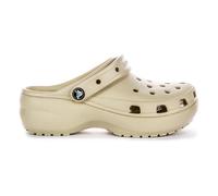 Beige Platform Clogs Modern Style - male - Crocs - Clogs - White - 3 UK - Shoes 3 UK