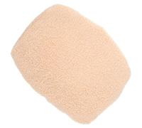 Beige Plush Knee Walker Cushion Cover Ergonomic Pad