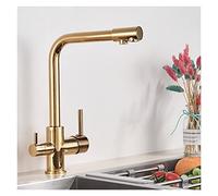 Beige Point Water Filter Faucet Kitchen Mixer Tap for Hot & Cold Water Elegant Drinking Water Purifier Stylish Kitchen Accessory for Clean Drinking Water