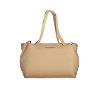 Beige Polyethylene Women Handbag ONE SIZE