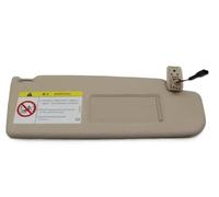Beige Right Side Sun Visor With Mirror For Jetta MK5 For Golf 5 2005-2011 For Golf 6 For Passat B6 B7 For CC 2010-2018 Spare Parts