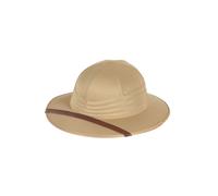 Beige Safari Hat Explorer Jungle Adventurer Fancy Dress Costume Adults