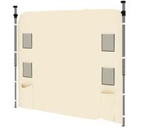 Beige Sidewall Panel for 3x3m Gazebo - Durable Oxford Fabric with Storage