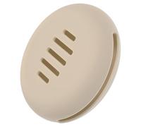 Beige Silicone Makeup Puff Box Portable Travel Case for Women
