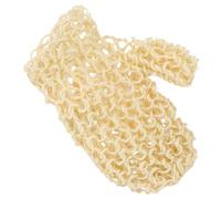 Beige Sisal Hemp Exfoliating Shower Glove Bath Mitt Scrubber