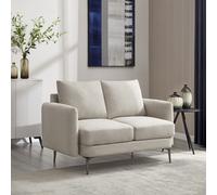More4Homes Sofia 2 Seater Fabric Sofa Beige