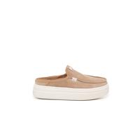 Beige Suede Wedge Sandals - female - Hey Dude - Mules - Beige - 8 UK - Shoes 8 UK
