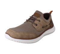 (Beige, UK 10.5) Mens Rieker Slip On Shoes B9643