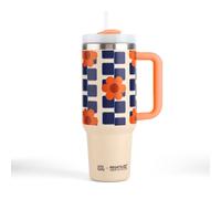 Beige unisex One Size Regatta Orla Kiely Insulated Mug Beige
