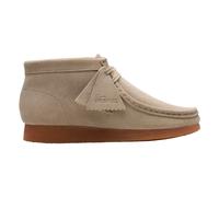 Beige Wallabee Boots for Kids- unisex- Clarks- Kids Boots- Beige- 35 EU- Kids 35 EU