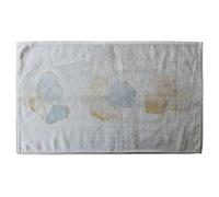 beige watercolor illustration & elements Designer Bath Towel Benjamin Tate Design Gold Bath Towel