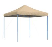 vidaXL Foldable Party Tent Pop-Up Beige 292x292x315 cm