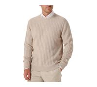 Profuomo Pullover Rib Wool Blend Sand Beige size XXL