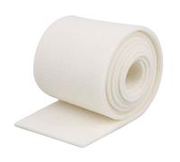 Beige Wool Felt 134 x 7.5cm Piano Key Protective 88 Keyboard Dust Key Cover