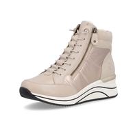 Beige Zip Boots for Women | Remonte D0T72-60