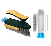 Beihaoer 2 pcs Magical Cleaning Brushes,Joint Brush for Groove Cleaning,Tile Groove Cleaner,Window Grout Brush,Bathroom Hand Brush,Window Frame Cleaning Brush for Corners