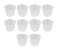 BEIJIALY 10pcs Replacement Earbud Silicone Cone Shaped Earbud Tips Set for Hearing Amplifier(l)