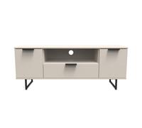Beijing 2 Door 1 Drawer Wide Tv Unit In Kashmir Matt (Ready Assembled)