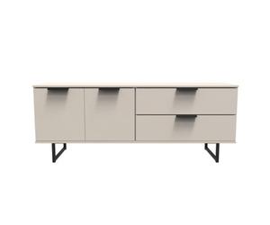 Beijing 2 Door 2 Drawer Sideboard In Kashmir Matt (Ready Assembled)