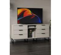 Beijing 6 Drawer Wide Sideboard In Kashmir Ash (Ready Assembled)